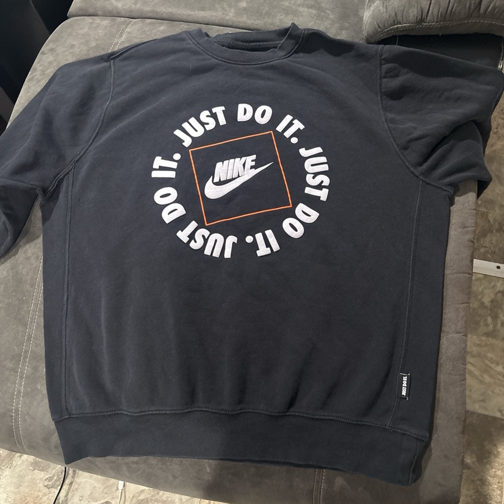 Nike Black Just Do It Sweatshirt